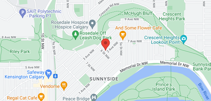 map of 4 310 6 Street NW